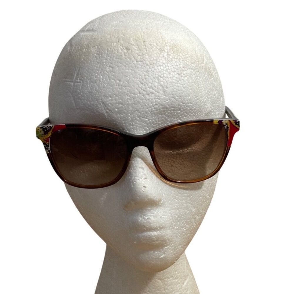 Vera Bradley Sunglasses Cheryl Rumba Tortoise Floral  Brown Gradient lens UV400